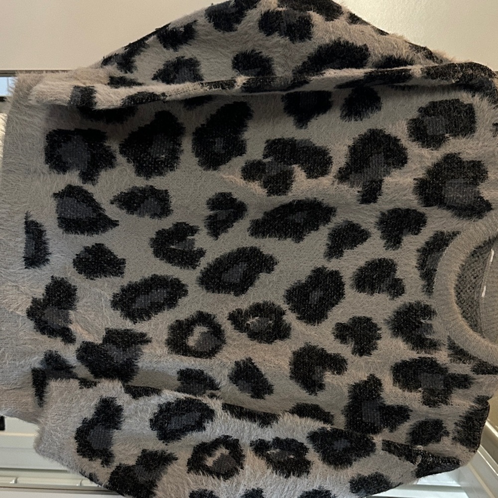 Leopard Print Women's Sweater